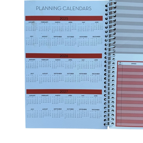Home Finance Bill Organizer Monthly Budget Planner pockets book NEW - Picture 8 of 8